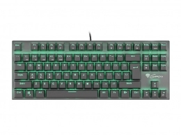 Клавиатура проводная Genesis Mechanical Keyboard Thor 300 TKL, US Layout, Green Backlight, Blue Outemu Switch