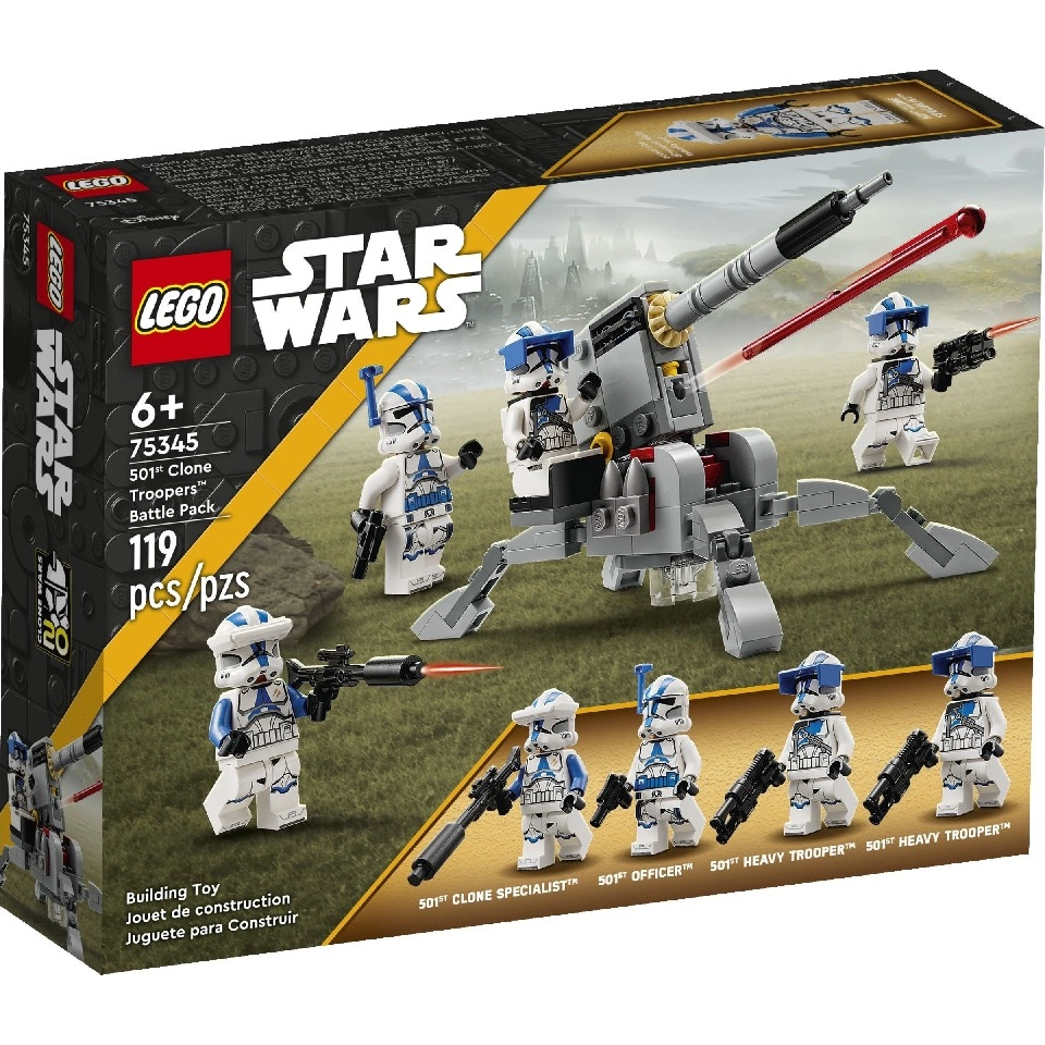 Lego Star Wars 75345 Star Wars Clone Troopers Battle Pack