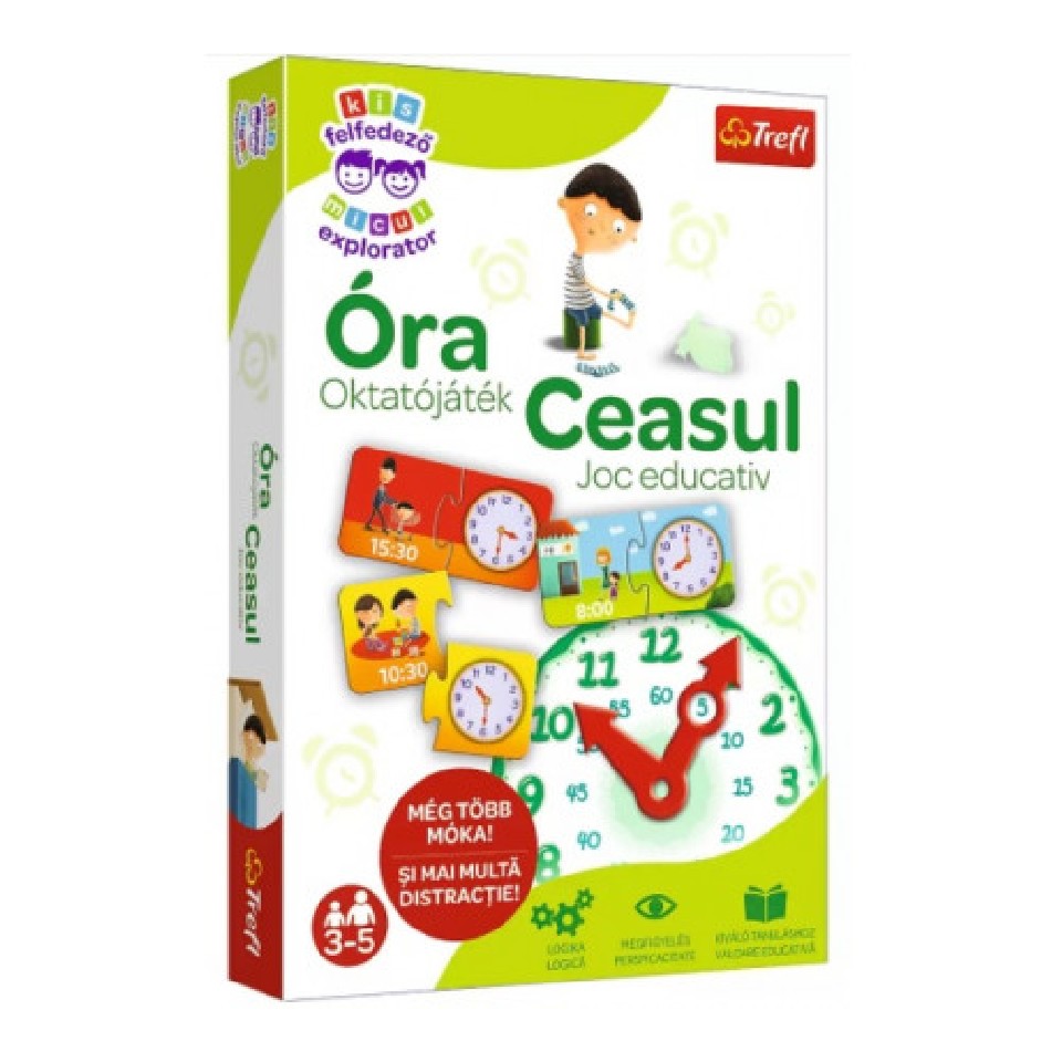Trefl Game - Clock/Little Explorer RO photo 1
