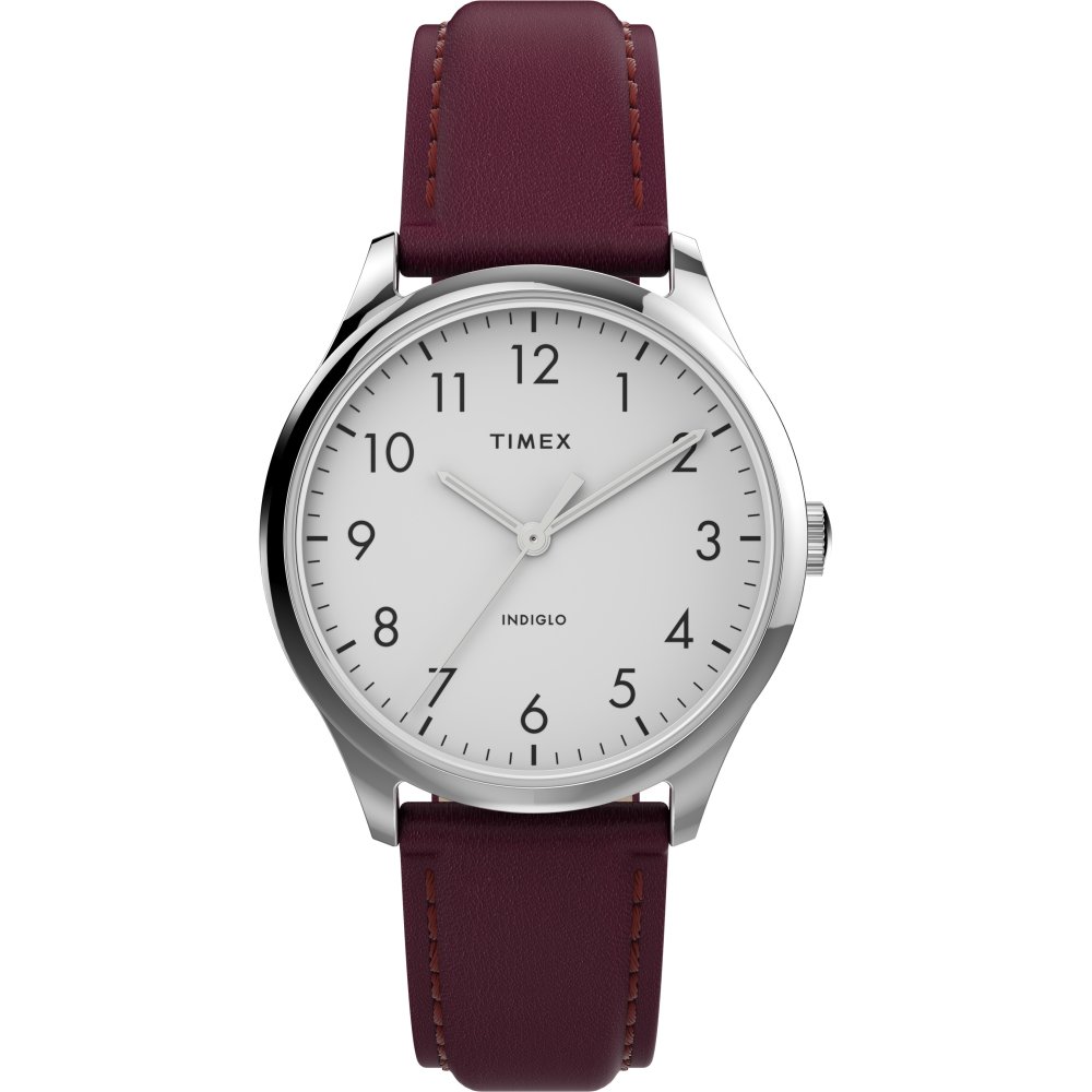 Modern Easy Reader 32mm Leather Strap Watch photo 1