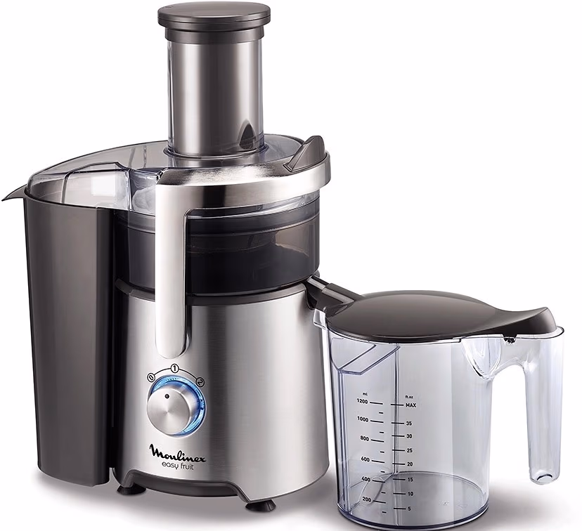 Storcator centrifugal Tefal ZE610D38 , 1.2 l, 800 W, 2 trepte viteza, Argintiu