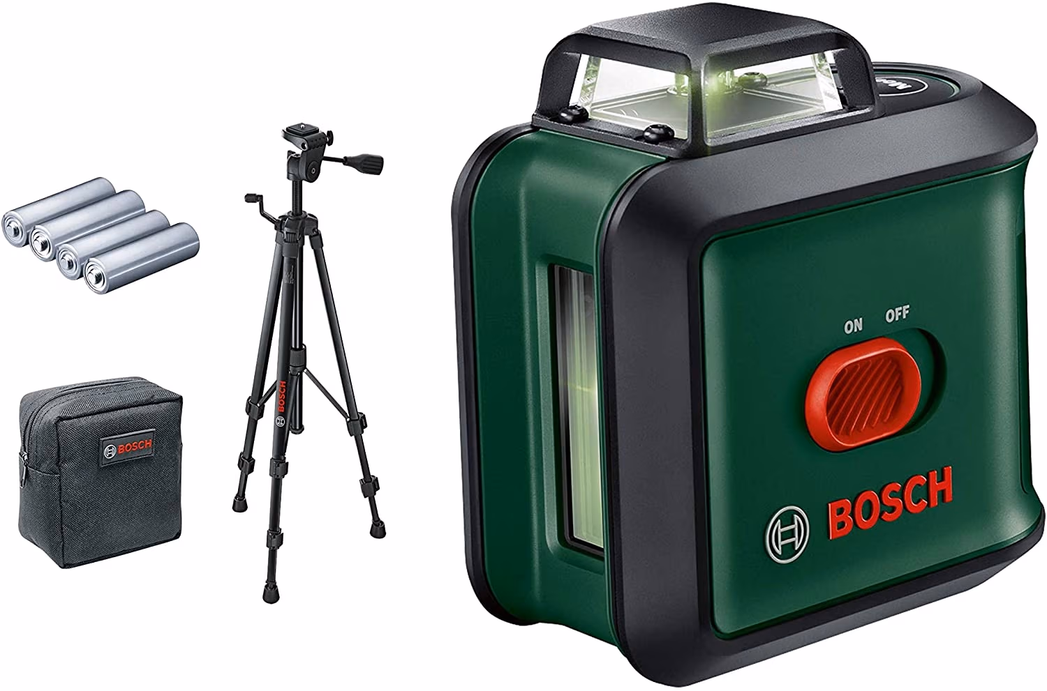 Лазерный линейный нивелир Bosch UniversalLevel 360 SET
