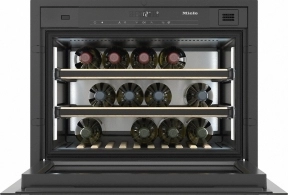 Встраиваемый винный шкаф Miele KWT 7112 IG Obsidian black