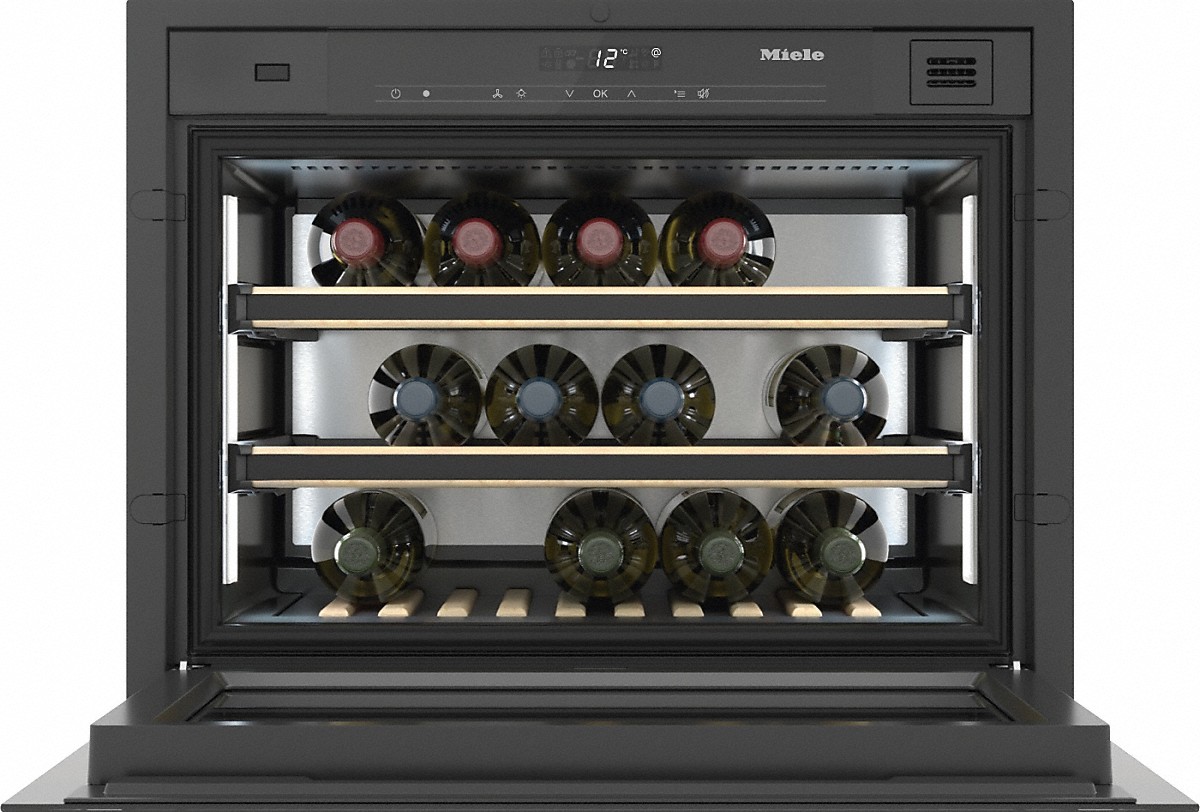 Винный холодильник Miele KWT7112iGOBSW / 18 бутылок / 45.5 см / A++ / Черный photo 4