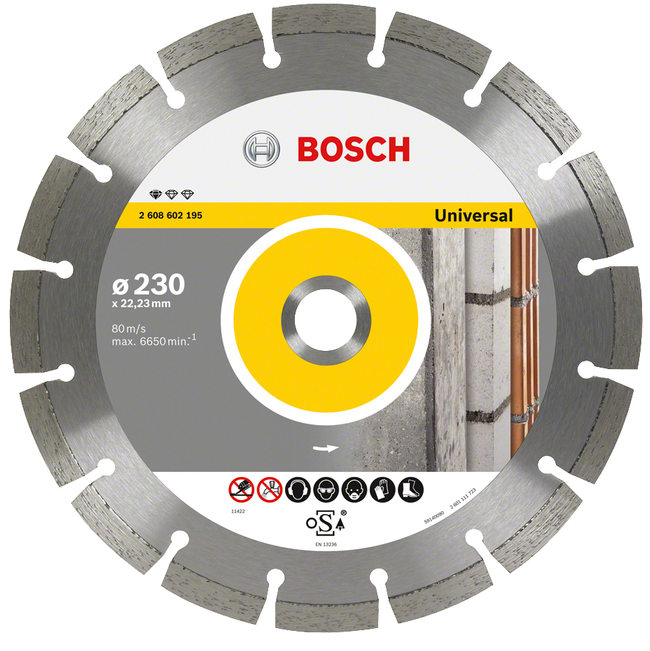 Disc diamant Bosch 2608602195 photo 1 Disc diamant Bosch 2608602195 photo 1