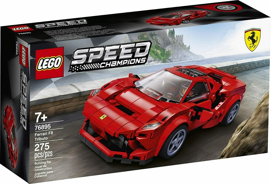 Конструктор Lego Speed Champions Ferrari F8 Tributo 76895 от 7+ лет photo 1 Конструктор Lego Speed Champions Ferrari F8 Tributo 76895 от 7+ лет photo 1