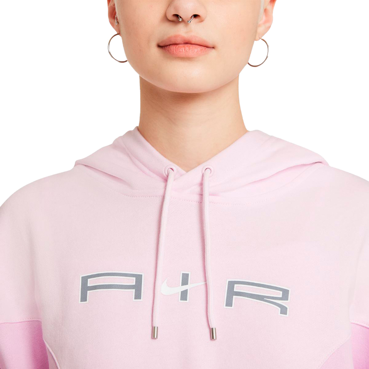 Hanorac Nike W NSW AIR FLC GX HOODIE L Roz Femei photo 8