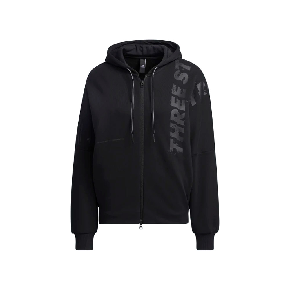 Толстовка Adidas W WORD FZ HD M Черный Женский photo 1