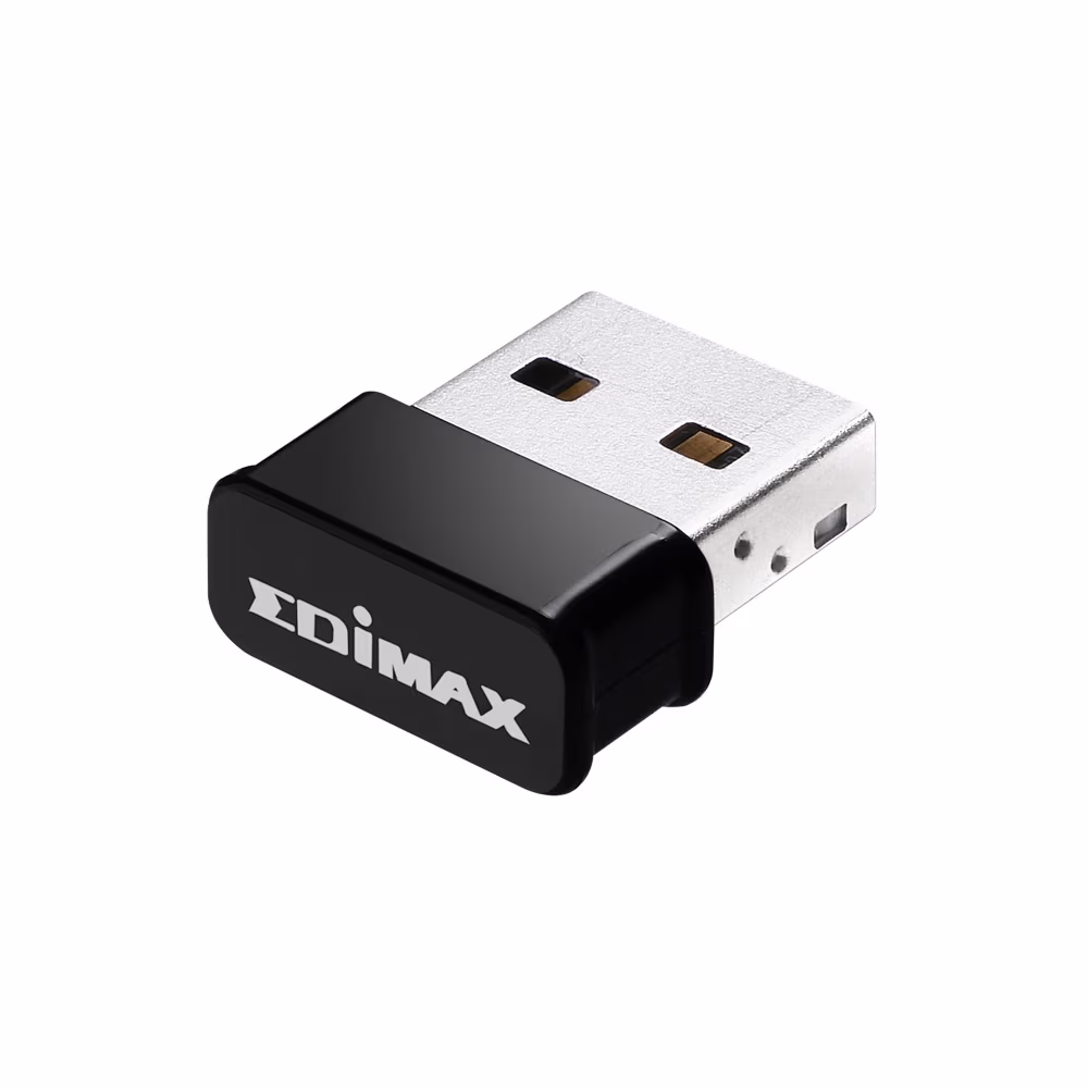 EDIMAX EW-7822ULC AC1200 Wireless Wave 2 Dual Band USB Adapter, MU-MIMO, 867Mbps on 5GHz + 300Mbps on 2.4GHz, 802.11a/b/g/n/ac, internal antennas, Micro size