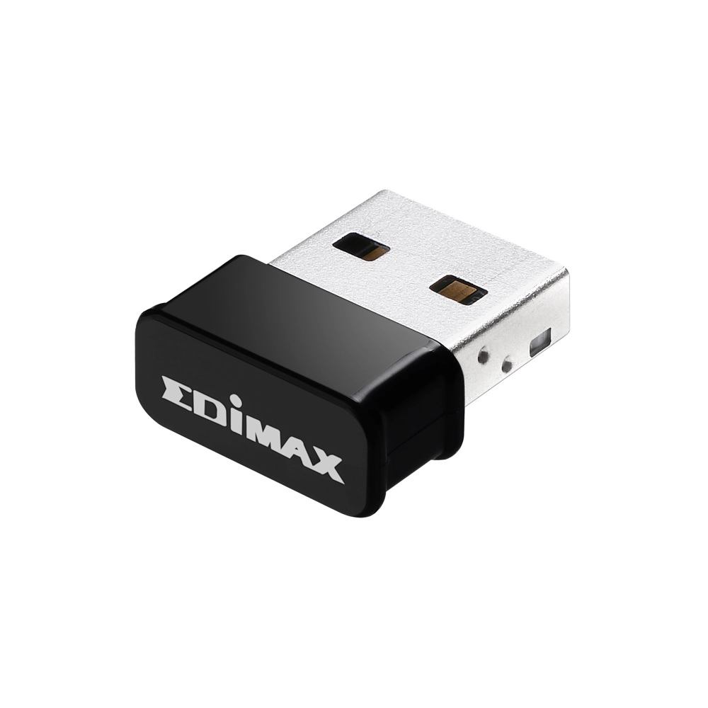EDIMAX EW-7822ULC AC1200 Wireless Wave 2 Dual Band USB Adapter, MU-MIMO, 867Mbps on 5GHz + 300Mbps on 2.4GHz, 802.11a/b/g/n/ac, internal antennas, Micro size