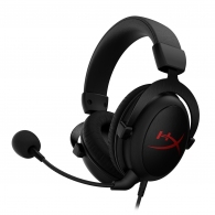Headset HyperX Cloud Core 7.1, Black, Solid aluminium build, Microphone: detachable, USB Surround Sound 7.1, Frequency response: 15Hz–25,000 Hz, Cable length:1m+2m extension, 3.5 jack, Pure Hi-Fi capable, Braided cable thumbnav 1