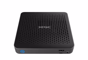 Mini PC ZOTAC ZBOX-MI623-BE, Active Cooling, Intel® Core™ i3-10110U 2C/4T, 2.1-4.1GHz, 2xDDR4 SODIMM, 2xM.2 slot, Intel UHD Graphics, 1xUSB-C 3.1, 3xUSB 3.1, 2xGbE LAN, WiFi(802.11ac)/BT5.0, HDMI, DP, Mic/Speak Out, microSD CR, VESA Mount, 28mm slim