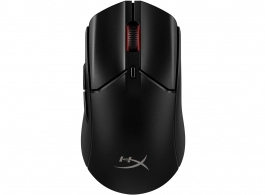 HYPERX Pulsefire Haste 2 Wireless Gaming Mouse, Black, Ultra-lightweight design, 400–26000 DPI, 4 DPI presets, Dual wireless connectivity modes: BT + 2.4GHz, HyperX 26K Sensor, Included grip tape for secure, Per-LED RGB lighting, Up to 100 hours of batter