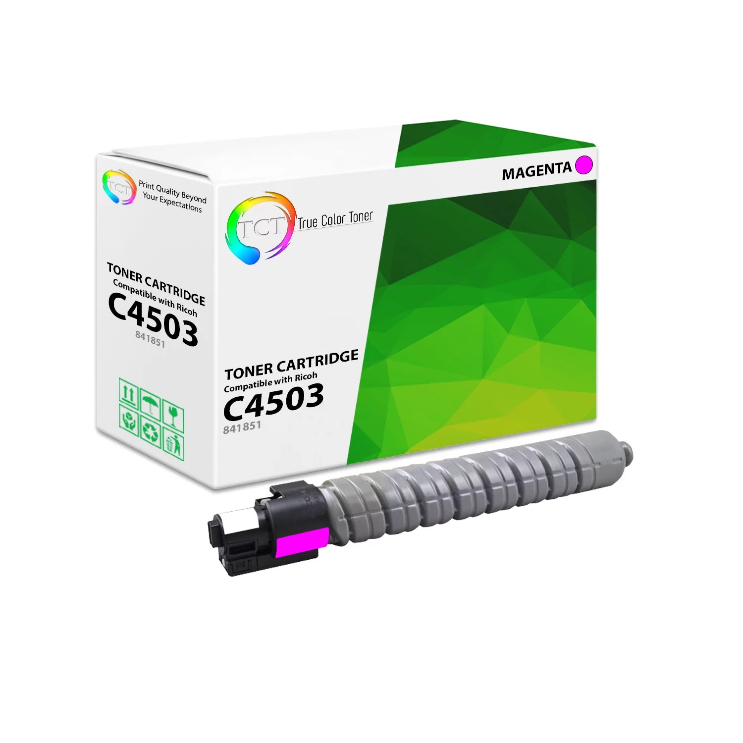 Compatible toner for Ricoh MP C4503/5503/6003/4504/5504/6004 (391g) Magenta photo 1
