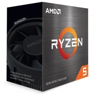 AMD Ryzen™ 5 5500, Socket AM4, 3.6-4.2GHz (6C/12T), 3MB L2 + 16MB L3 Cache, No Integrated GPU, 7nm 65W, Unlocked, tray