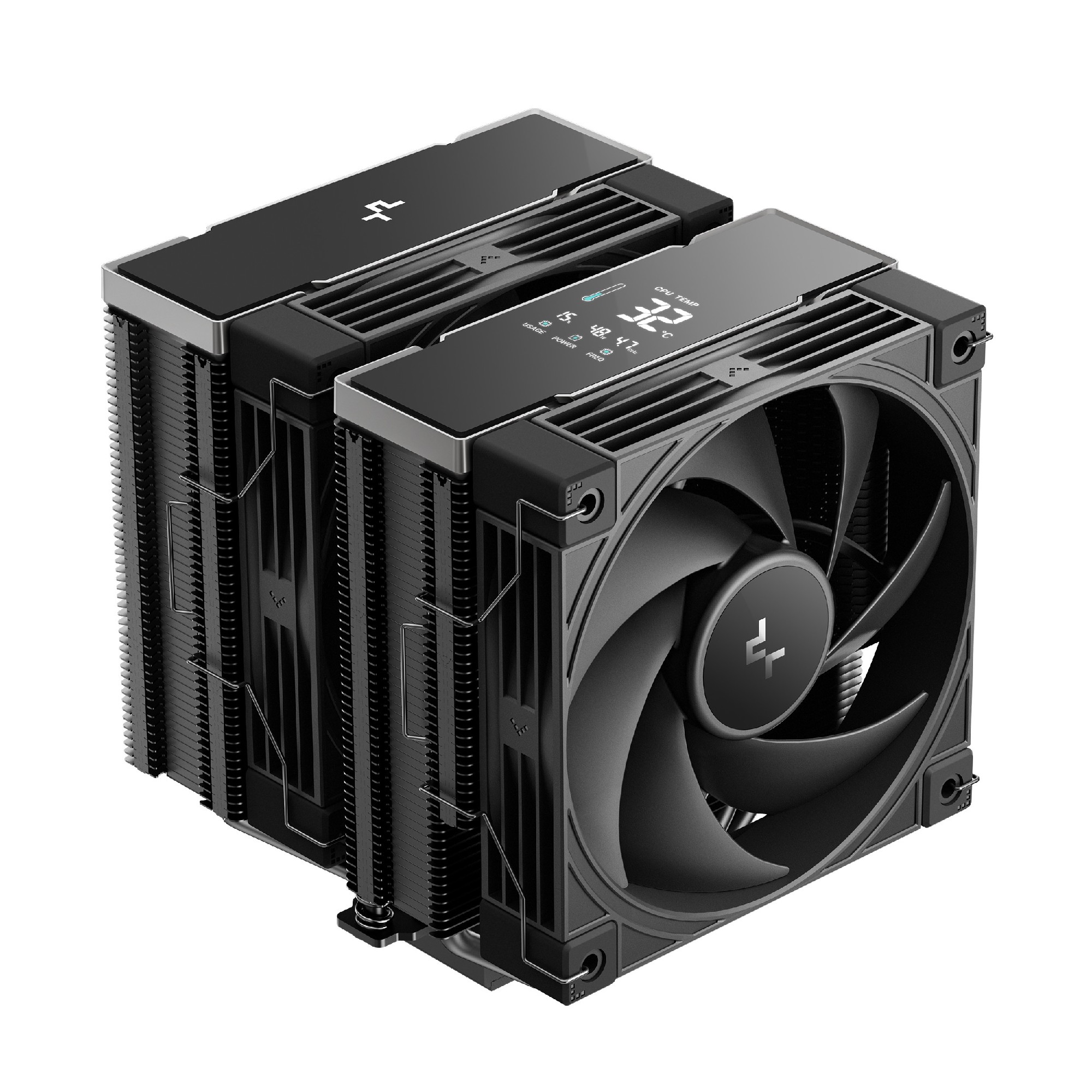 Sisteme de racire cu aer DEEPCOOL AK620 G2 DIGITAL NYX/ Universal/ 260W/ 2200rpm/ <28.87 dB(A)/ 57.76 CFM photo 2