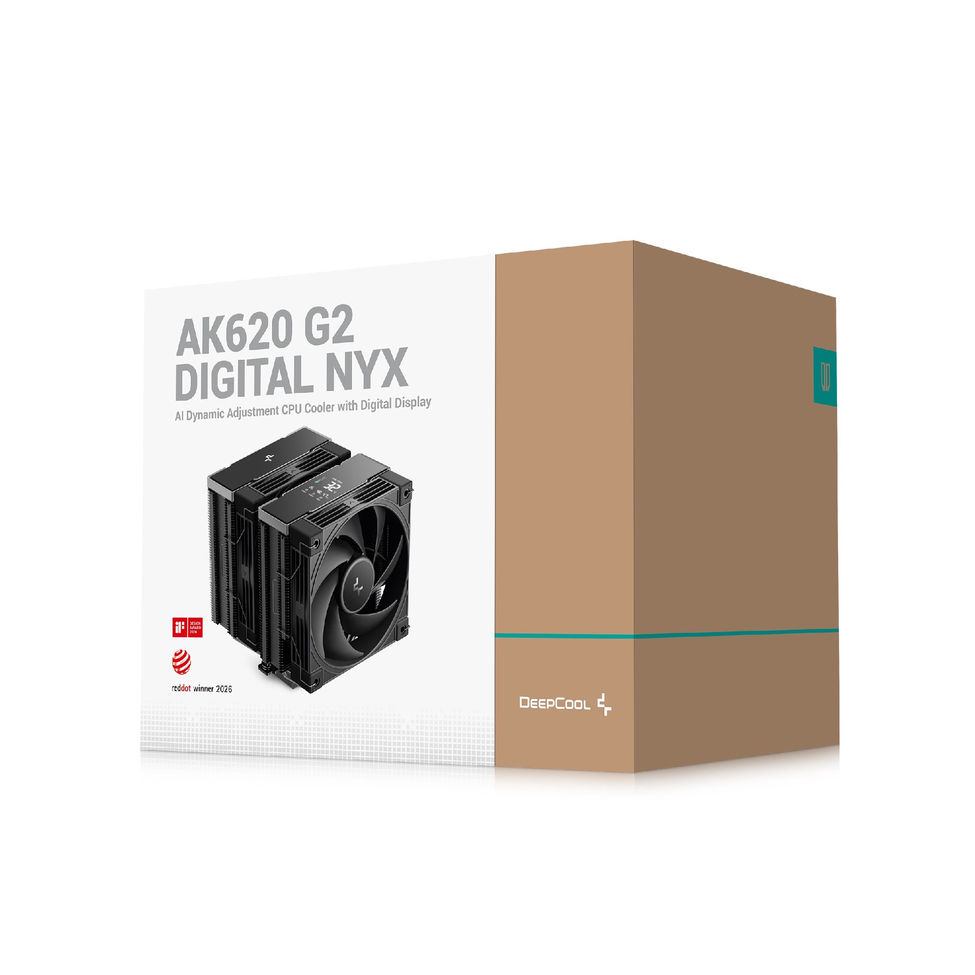 Sisteme de racire cu aer DEEPCOOL AK620 G2 DIGITAL NYX/ Universal/ 260W/ 2200rpm/ <28.87 dB(A)/ 57.76 CFM photo 9