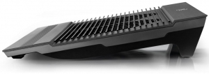 DEEPCOOL "N8 BLACK", Notebook Cooling Pad up to 17", 2 fan - 140mm, 1000rpm, <25dBA, 94.7CFM, 4x USB, all aluminum extrusion panel, Black thumbnav 3