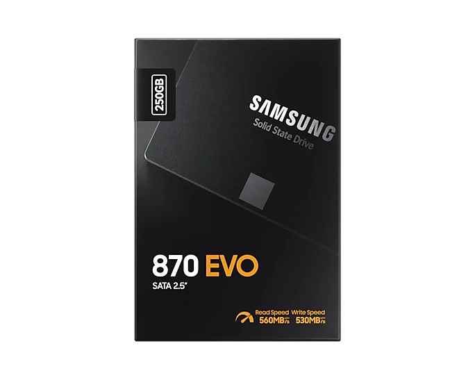 SSD 2.5”  Samsung SSD 870 EVO 250GB (MZ-77E250BW) photo 3