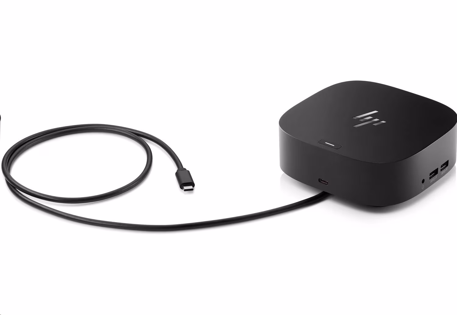 HP USB-C G5 Dock - 1 USB-C port with data and power out (15W), 2 x USB 3.0 charging ports, 1 combo audio jack, 2 x USB 3.0 charging ports, 2 x DP; 1 x RJ45 port; 1 x HDMI 2.0 port;