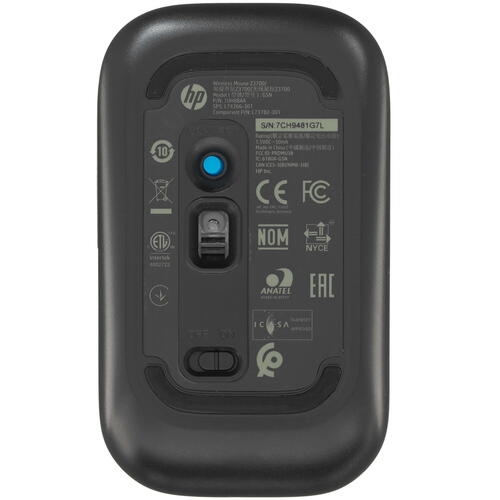 Mouse Wireless HP Z3700 / Optical /  1200dpi  Blue photo 5