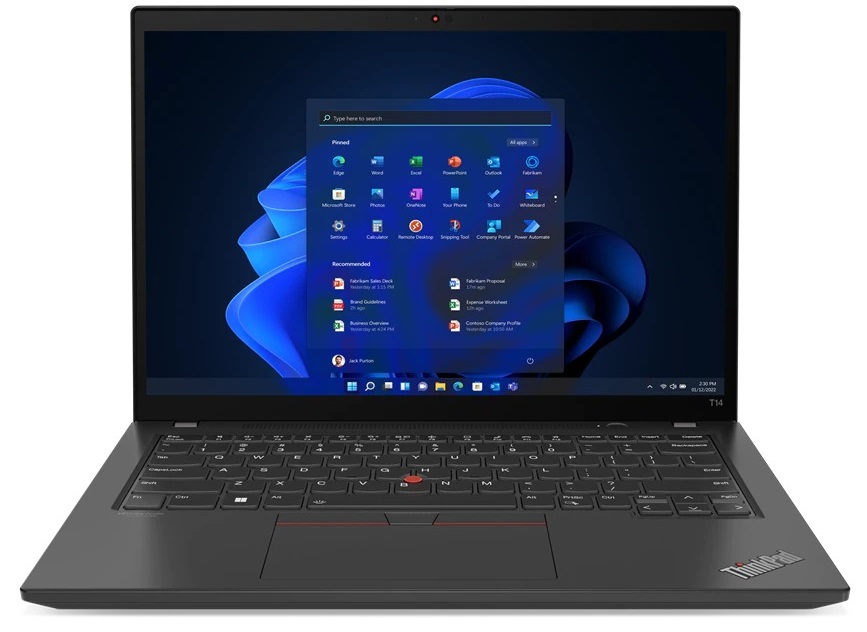 Laptop 14.0” Lenovo ThinkPad T14 G3 / WUXGA / AMD Ryzen 7 PRO 6850U / 16GB / 512GB SSD / Win10Pro / Thunder Black photo 1