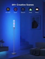 Торшер GOVEE RGBICW Cylinder Floor Lamp, Wi-Fi + BT, Multicolor + Extra White LEDs thumbnav 3