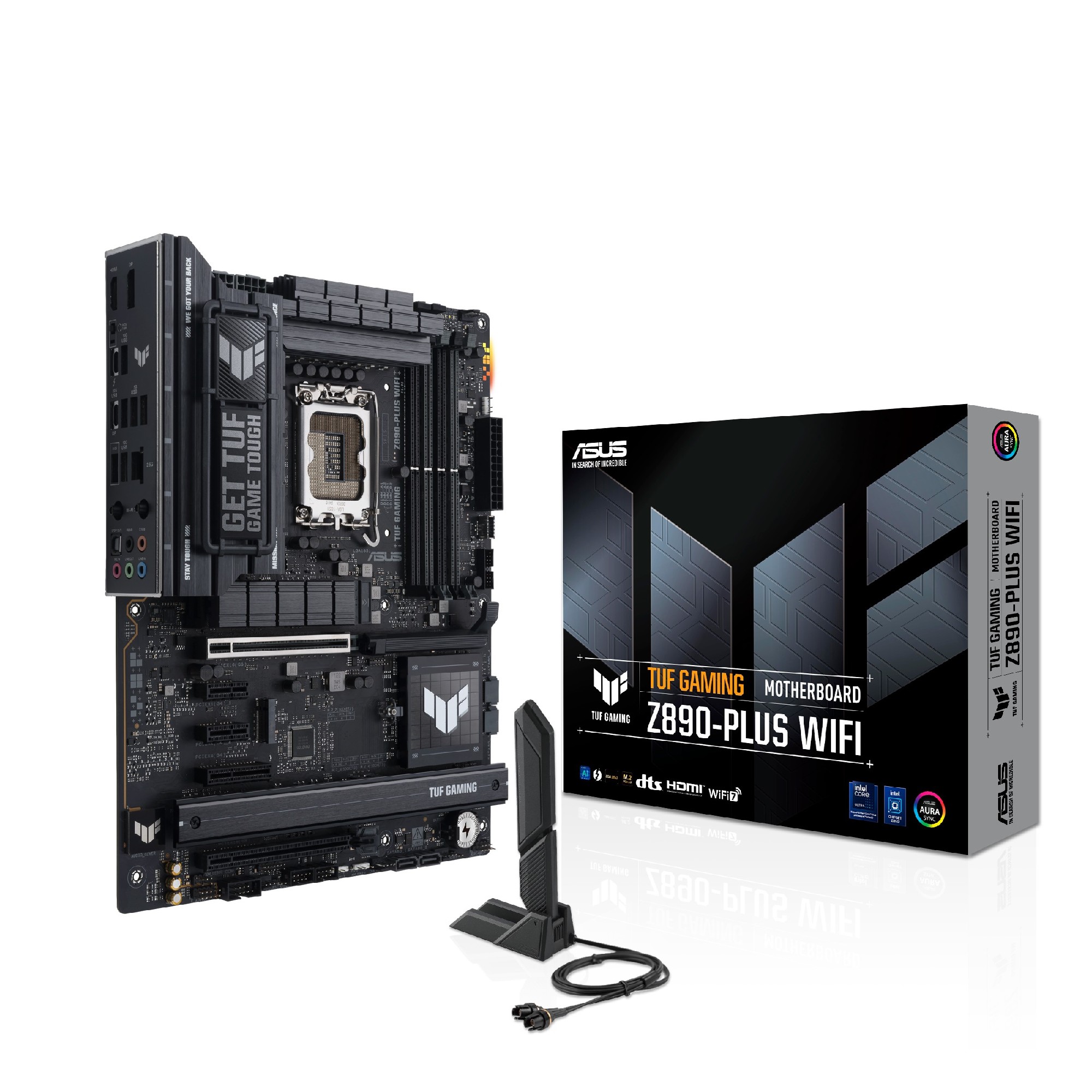 Материнская плата ASUS TUF GAMING Z890-PLUS WIFI/ 1851/ Z890/ DDR5 / ATX photo 1