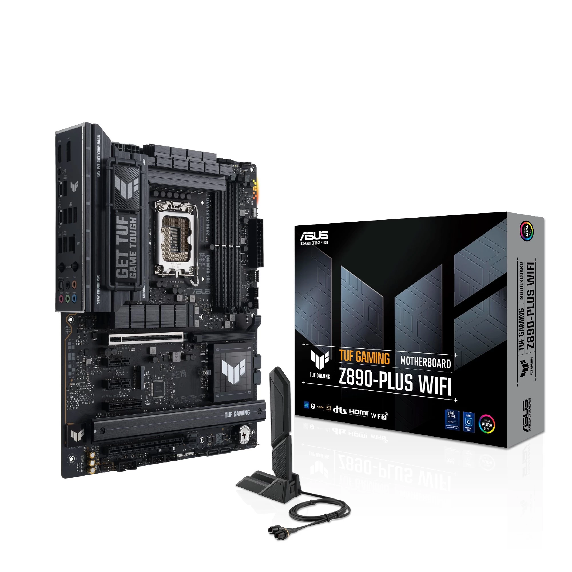 Placa de baza ASUS TUF GAMING Z890-PLUS WIFI/ 1851/ Z890/ DDR5 / ATX
