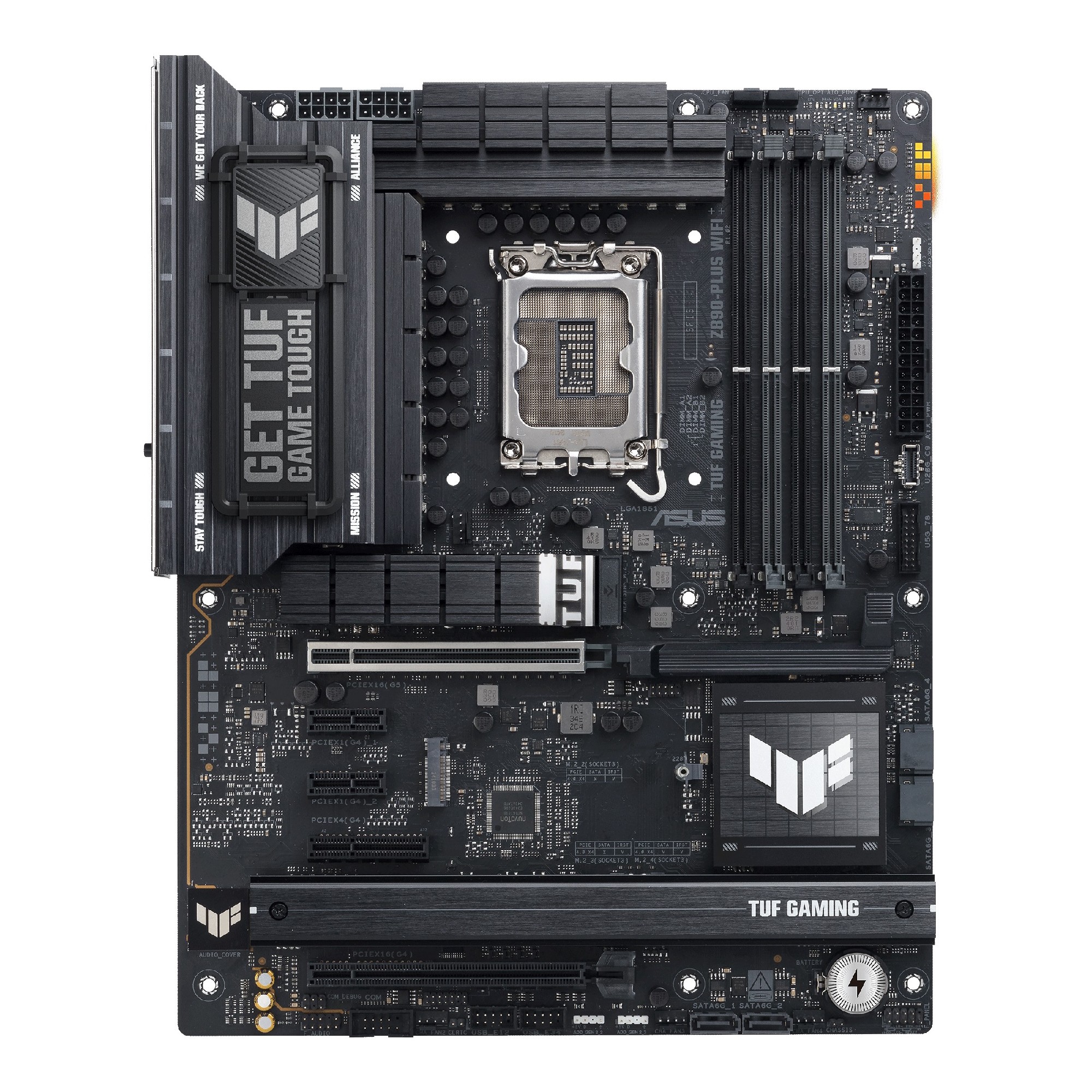 Материнская плата ASUS TUF GAMING Z890-PLUS WIFI/ 1851/ Z890/ DDR5 / ATX photo 2
