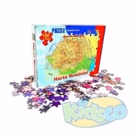 Noriel NOR2792 Puzzle 100 Piese - Harta Romaniei 2017