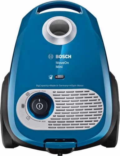 Пылесос с мешком Bosch BGL25MON1, 3.0 л  и более, 600 Вт, 80 дБ, Синий 