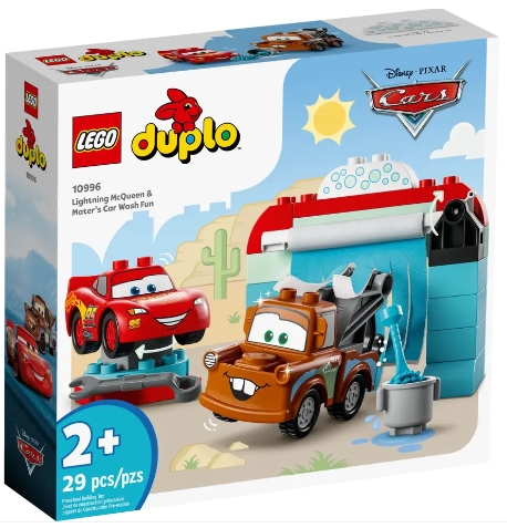 Конструктор Lego Duplo Lightning McQueen & Maters Car Wash Fun 10996  от 2+ лет photo 1