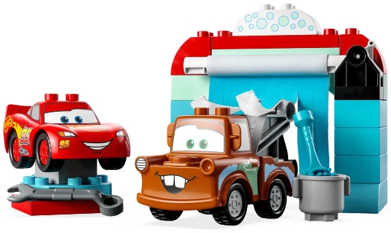 Конструктор Lego Duplo Lightning McQueen & Maters Car Wash Fun 10996  от 2+ лет photo 2