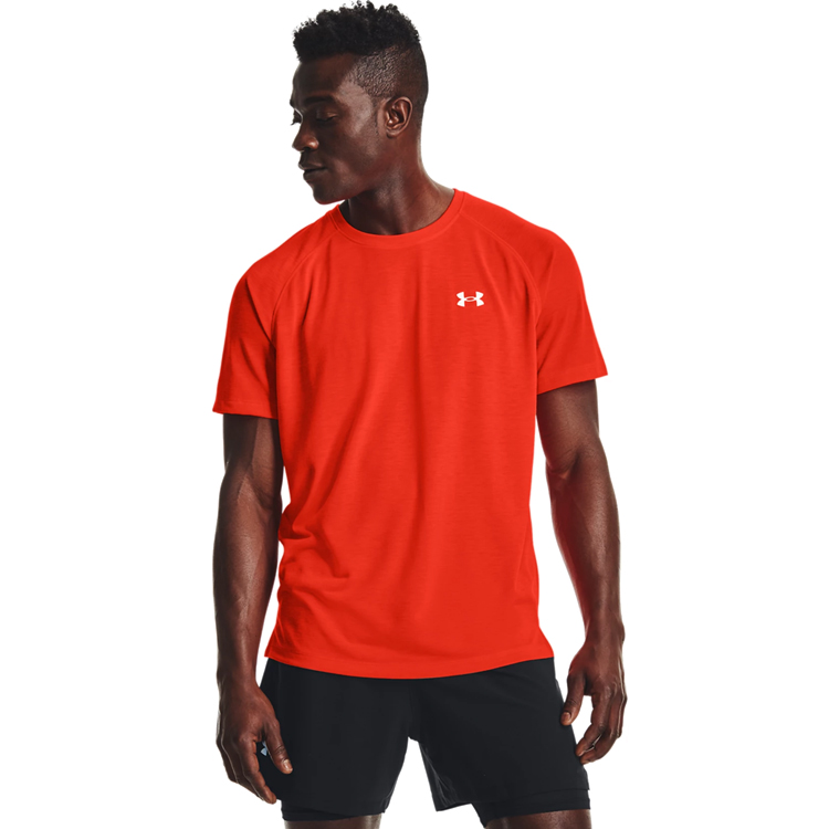 Футболка мужская Under Armour UA STREAKER SS LG Красный photo 3