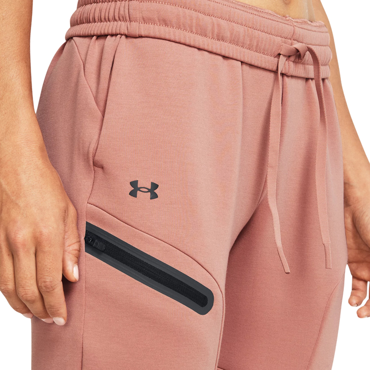 Pantaloni Under Armour Unstoppable Flc Jogger L Roz Femei photo 4