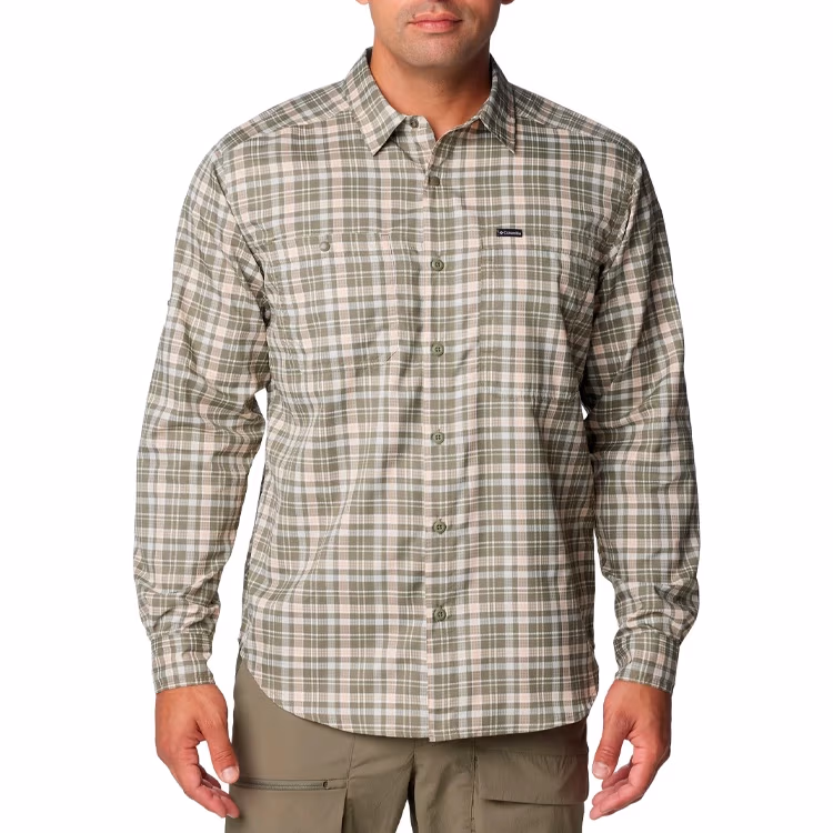 Рубашка Columbia Silver Ridge Utility Lite Plaid Long Sleeve Shirt