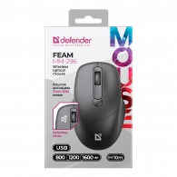 Mouse fara fir Defender Feam MM-296 Negru thumbnav 5