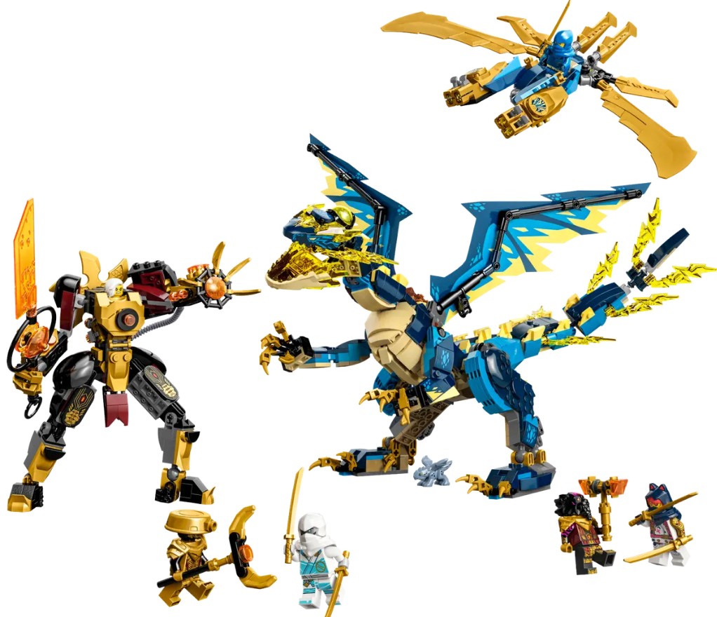 Конструктор Lego Ninjago Elemental Dragon vs. The Empress Mech 71796   от 9+ лет photo 2