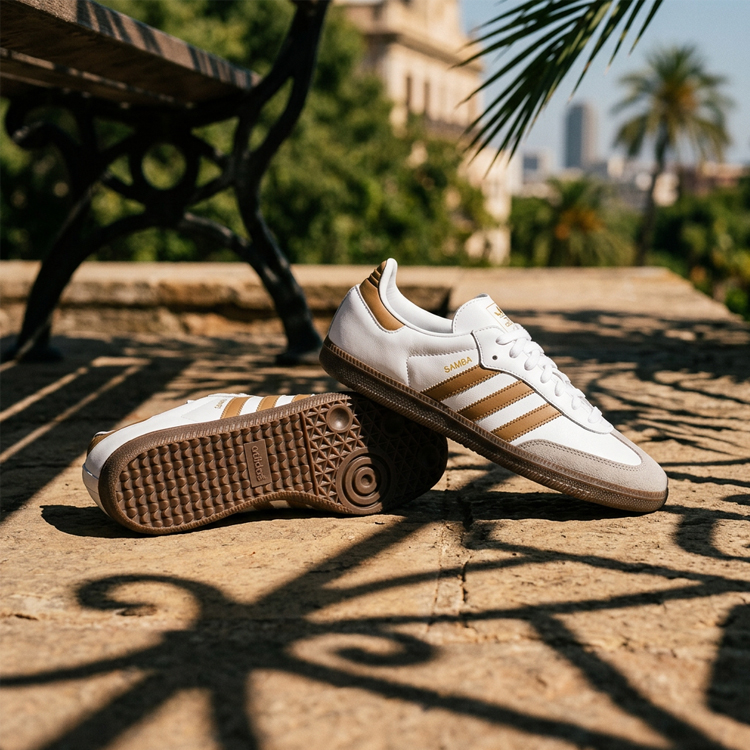 Кроссовки Adidas SAMBA OG / Мужской / 42 / Белый photo 10
