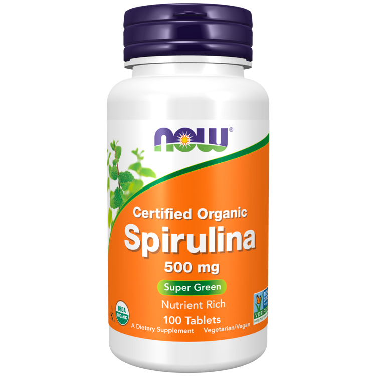 Витамины Now Foods SPIRULINA 500mg photo 1
