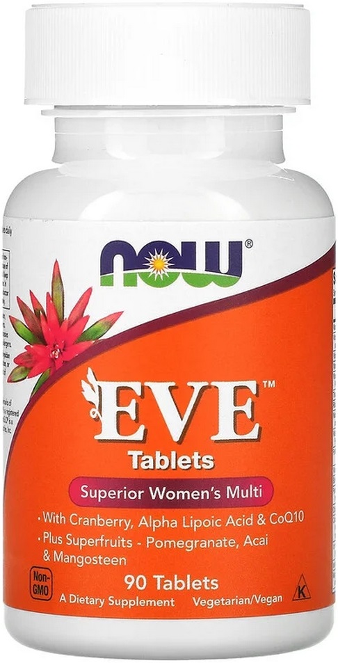 Витамины Now Foods EVE WOMANS MULTI VIT  90 TABS photo 2
