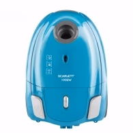 Aspirator cu sac Scarlett SC-VC80B96, 1900 W, Albastru deschis