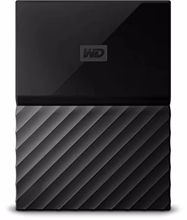 2.5" External HDD 1.0TB (USB3.0) Western Digital "My Passport", Black, Durable design, Durable design, Durable design, Password protection, 256-bit AES hardware encryption, Automatic backup 