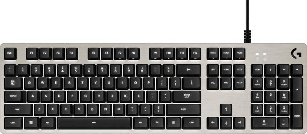 Logitech Mechanical Gaming Keyboard G413 WHITE, Backlighting RED LED, Romer G, USB photo 1