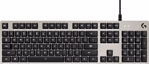 Logitech Mechanical Gaming Keyboard G413 WHITE, Backlighting RED LED, Romer G, USB