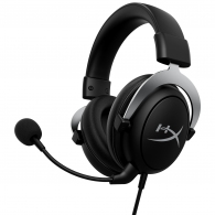 Headset  HyperX CloudX Xbox, Black/Silver, Official XBOX licensed headset, Solid aluminium build, Microphone: detachable, Frequency response: 15Hz–25,000 Hz, Cable length:1.3m, 3.5 jack, Pure Hi-Fi capable, Braided cable thumbnav 1