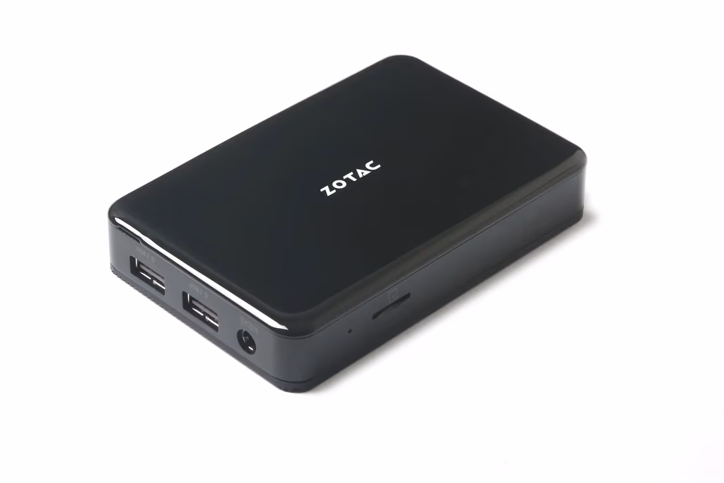 Mini PC ZOTAC ZBOX-PI335-GK-W3C, Win10 Pro 64bit, Passive Cooling, Intel® Celeron™ Quad-Core N4100 4C/4T, 1.1-2.4GHz, 4GB LPDDR4, 64GB eMMC, UHD Graphics 600, 1xUSB-C 3.0, 2xUSB 3.1, 1xGbE LAN, WiFi(802.11ac)/BT5, 1xHDMI, 1xDP, Mic/Speak Out, microSD Read 