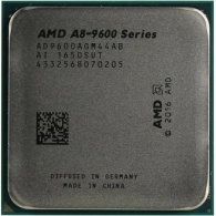 AMD A-Series A8-9600, Socket AM4, 3.1-3.4GHz (4C/4T), 2MB L2, Integrated Radeon™ R7 Series, 65W 28nm, Bulk with Cooler