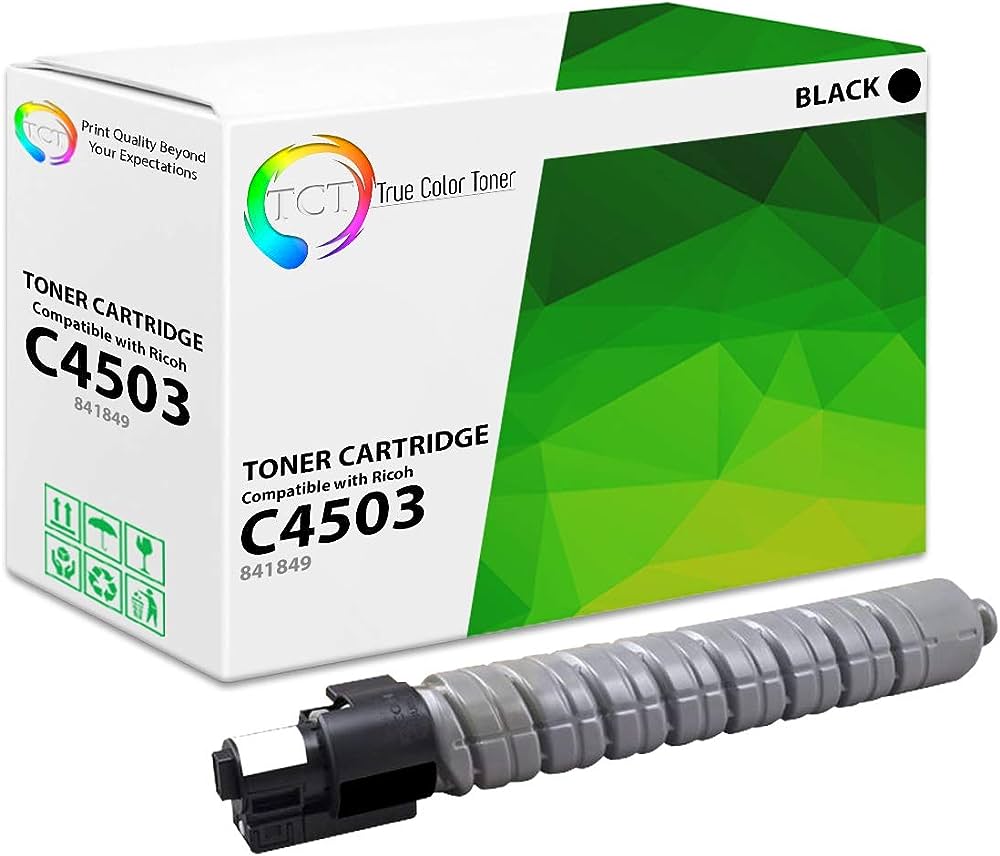 Compatible toner for Ricoh MP C4503/5503/6003/4504/5504/6004 (531g) Black photo 1